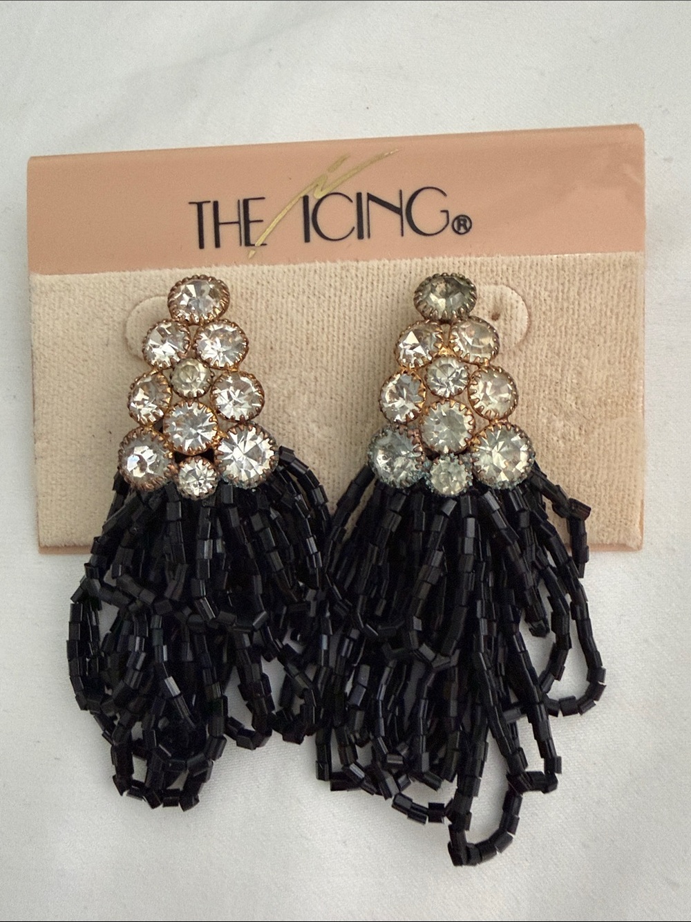 Black earrings